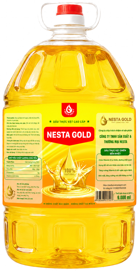 Dầu Nesta Gold can 9.000ml